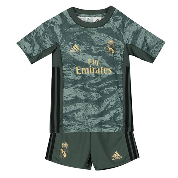 Trikot Real Madrid Auswarts Kinder Torwart 2019-20 Grün Fussballtrikots Günstig